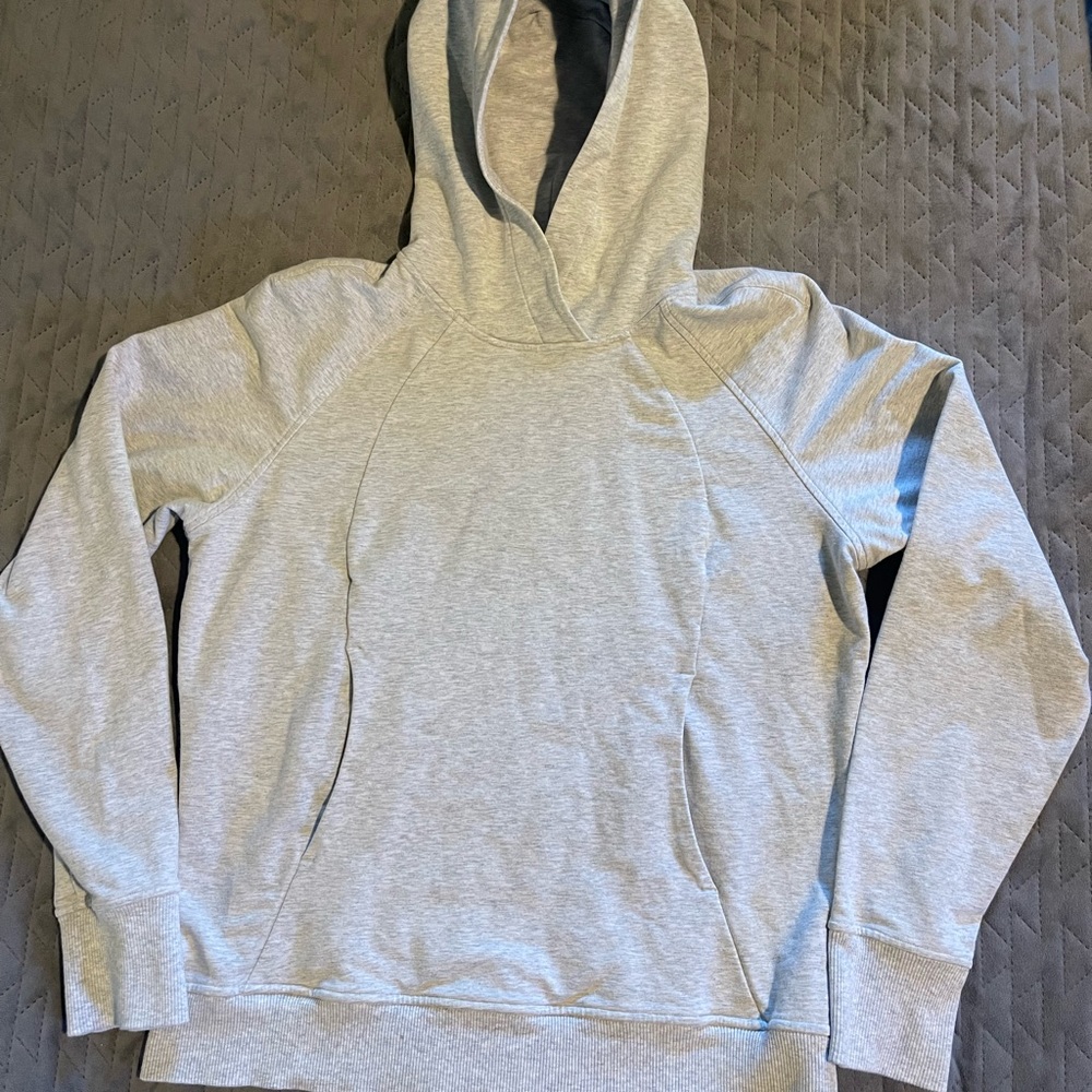 Lululemon hoodie women’s size 6 gray pre-owned condition‎ - Picture 2 of 7